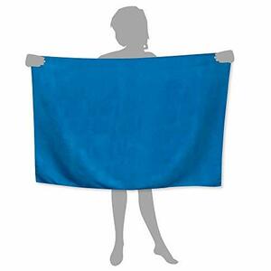 アスカタオル(Aska Towel) 「 サラッとドライ バスタオル」 「ロイヤルブルー」 90?×130? 光触媒マイクロファイバー アスカタオル