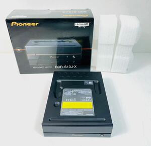 Pioneer パイオニア M-DISK BDXL対応 BDドライブ プレミアムモデル ピアノブラック BD/DVD/CDライター ブルーレイ ライター BDR-S13J-X