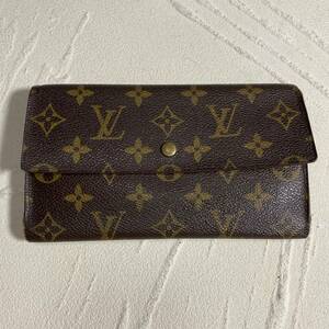 LOUISVUITTON ルイヴィトンモノグラム長財布インターナショナルポルトフォイユ