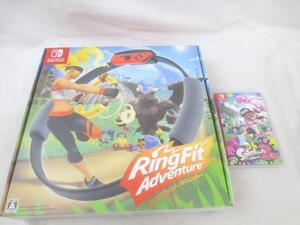 【同梱可】中古品 ゲーム Nintendo switch ニンテンドースイッチ ソフト 2点 リングフィットアドベンチャー 等 グッ