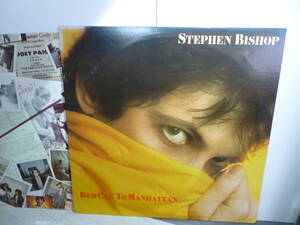 US LP /　Stephen Bishop　「Red Cab To Manhattan」　/Warner Bros. 米国盤 BSK 3473　/　スティーヴン・ビショップ　