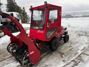 乗用除雪機　とらん丸　動作確認済み　 ディーゼルエンジン　4WD 除雪機 HST