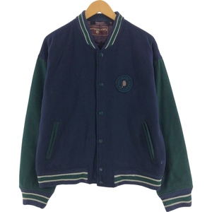 古着 70~80年代 ラルフローレン Ralph Lauren CHAPS チャップス ウールスタジャン アワードジャケット メンズXL相当 /eaa492861