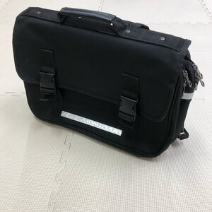 M1294/T(中古/箱)栃木県 [若松原中学校] スクールバッグ1点 /通学鞄/ハンドバッグ/リュック/黒/女子生徒/中学生/卒業生品