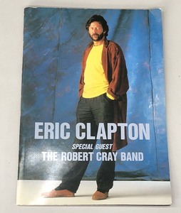 ★ ERIC CLAPTON「TDK SA LIVE ’87」 パンフレット 来日公演 1987年 コンサート B4判 エリック・クラプトン