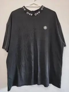 OY オーワイ Tシャツ 黒  リブロゴ