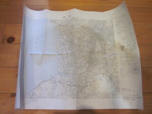 古地図　熊本　5万分の1地形図◆昭和５５年◆熊本県