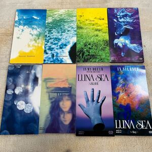 【送料込】8cmシングルCD 8センチ 河村隆一　LUNASEA 8枚セットジャンク品　BEAT Iloveyou Glass IN MYDREAM INSILENCEなど