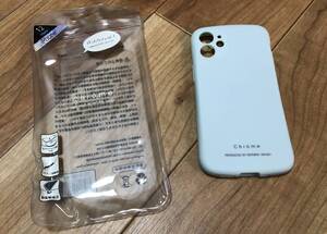 NATURAL design Chrome iPhone 12mini 専用背面スマホケース iP20_54-CH01 ミント W70×H138×D11mm S112