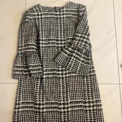 【美品】ZARA WOMAN フレアスリーブワンピース