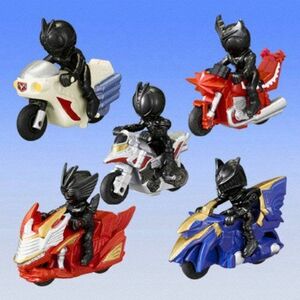 ◆バンダイ　ガシャポン 2003◆仮面ライダー　カットビ ライダーDASH !　全5種◆新品 未使用　