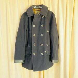 Nigel Cabourn 40s U.S. NAVY P-COAT 52 日本製 ナイジェルケーボン Pコート ネイビー ウール XL