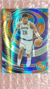 送料込即決 49枚限定 2022-23 Panini Spectra Asia Blue & Orange Prizm #57 Rui Hachimura 八村塁 ロサンゼルスレイカーズ アジア版