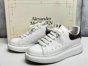 Alexander McQueen スニーカー アレキサンダーマックイーン ホワイト 553770 39 ds 厚底 サイズ39