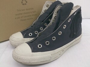 ◇ ◎ CONVERSE ALL STAR ECONYL Z HI 1SC492 ハイカット スニーカー シューズ サイズ24.5ｃｍ ブラック レディース