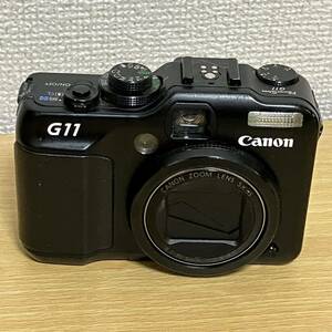 1円スタート　Canon PowerShot G11 コンパクトデジタルカメラ　オールドコンデジ　ジャンク