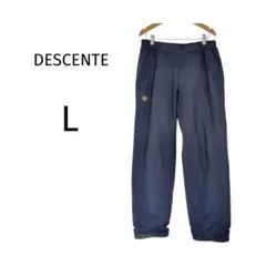 デサント DESCENTE ウェア パンツ【L】ロゴ スポーツ ジャージ