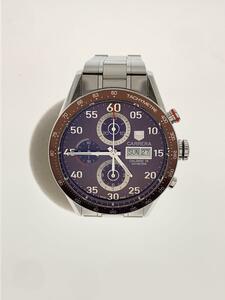 TAGHeuer◆自動巻腕時計/アナログ/ステンレス/BRW/SLV/CV2A12/20231017日差+6