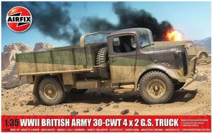 AIRFIX 1380 1/35 第2次世界大戦 イギリス陸軍 30-cwt 4 × 2 トラック