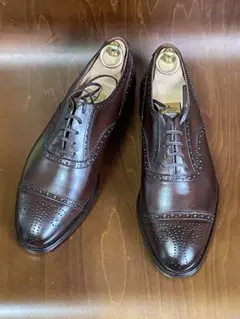 [着用数回 美品] Crockett&Jones Coventry セミグローグ