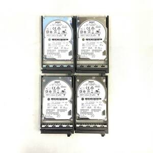 K6031872 HGST 450GB SAS 10K 2.5インチ HDD 4点【中古動作品】