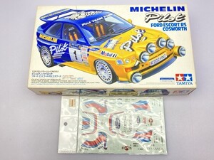 タミヤ 1/24 フォードエスコートRS コスワース ミシュランパイロット スポーツカーシリーズ NO.153 専用デカール付き [28-1452]