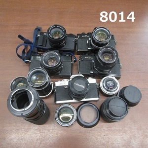 ■FK-8014◆MINOLTA　カメラボディ　レンズまとめ売り　美品～並品　　SR101-SRT101 X-7 1.7/50 2.5 28㎜/単焦点　ズームレンズ