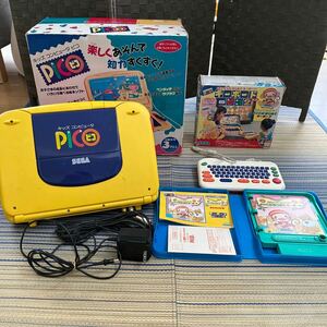 キッズコンピュータ ピコ とキーボード　ピコ2セット　のまとめ売り　ジャンク品　(状態：説明書欠品、ソフトなし、動作不良、本体状態難)