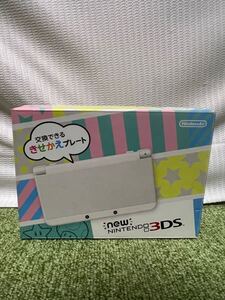 【未使用品】 任天堂 ニンテンドー Nintendo New3DS Newニンテンドー3DS ホワイト KTR-001 本体 箱説明書付き 美品