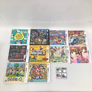 太鼓の達人/トモダチコレクション/どうぶつの森/スーパーマリオブラザーズ/他 3DS ソフト おまとめ【DAAH5052】