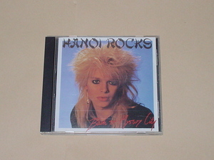 HANOI ROCKS / BACK TO MYSTERY CITY(美品,国内盤,MICHAEL MONROE,ANDY MCCOY,NASTY SUICIDE,SAM YAFFA,RAZZLE,1988年,ハノイ・ロックス)