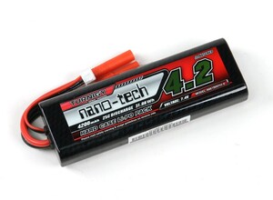 ★Turnigy nano-tech 4200mAh 2S25Cハードケースリポバッテリー