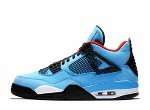 Travis Scott Nike Air Jordan 4 Retro Cactus Jack "University Blue" 29cm 308497-406