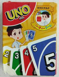 【欠品あり】UNO MINI マクドナルド パーティーゲーム