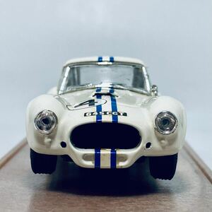 BOXMODEL 1/43 SHELBY COBRA 427 HARDTOP 1963 LE MANS #4 シェルビー コブラ 427 ハードトップ ル・マン ホワイト