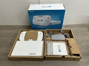 ☆ WiiU ☆ プレミアムセット 32GB シロ 動作品 本体 ゲームパッド 純正アダプター 箱 説明書 付属 Nintendo 任天堂 1914