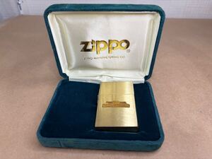 1円スタート ZIPPO ORIGINAL 1932 REPLICA オリジナル 1932 レプリカ オイルライター 喫煙具 ゴールド ジッポー ケース付き 着火未確認