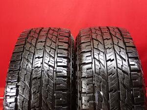 タイヤ2本 《 ヨコハマ 》 ジオランダー A/TG015 [ 265/70R18 124/121R ]8分山★ ニッサン パトロール n18