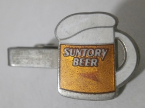 昭和レトロ サントリー ビール ジョッキ型 タイピン 70s 70s Vintage Suntory Beer 非売品 ノベルティ グッズ ネクタイピン 