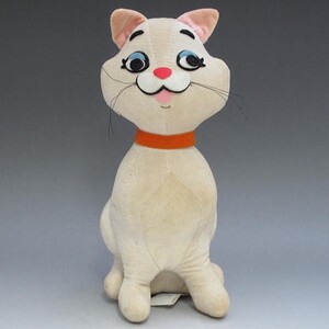 ディズニー　おしゃれキャット　ダッチェス　おがくずぬいぐるみ　USAメーカー　1960年代～1970年前半　日本製　ヴィンテージ