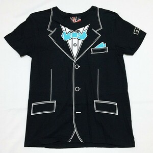 [bcf] / Tシャツ /『abingdon boys school / a.b.s. Formal Stranger / 黒×ターコイズ、サイズ36』/ T.M.Revolution、西川貴教