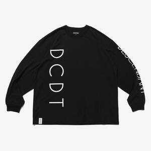 希少★新品本物【黒★2】★PADDLE DESIGN LS パドルデザイン 袖ロゴ 正規店購入 ディセンダント 限定品 入手困難 DESCENDANT 21A/W SPOT