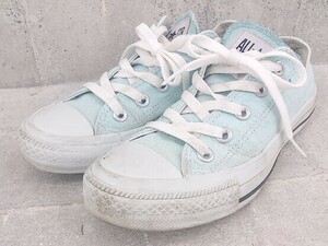 ◇ CONVERSE コンバース ALL STAR オールスター L-CM OX 1CL045 スニーカー シューズ 22.5cm ブルー *