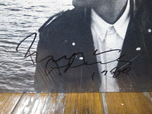 signed サイン入り US-original Into The Fire (analog) Bryan Adams ブライアン・アダムス アナログレコード vinyl