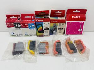 B434 未使用品　CANON 互換 インクカートリッジ　BCI-321BK 321Y BCI-5Y BCI-5M PGI-2M BCI-21 BC-22e BCI-7eBK BCI-7eC 11個まとめ