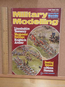 240527(古)【プラモデル】●ミリタリーモデリング MILITARY MODELLING VOL.10 NO.5 ※MAY 1980 英語