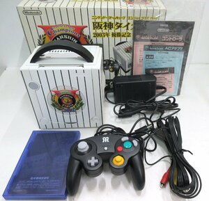 【641-3848k】●1円スタート●NINTENDO GAMECUBE　エンジョイプラスパック阪神タイガース2003年優勝記念限定モ