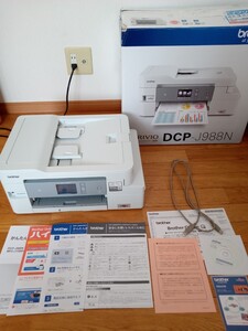 美品　ブラザー PRIVIO BASIC DCP-J988N（ファーストタンク モデル） 動作OK