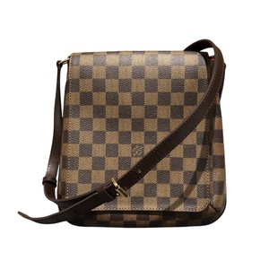 ルイ・ヴィトン LOUIS VUITTON ミュゼット・サルサ・ロング N51300 ダミエ ダミエ ショルダーバッグ レディース 中古