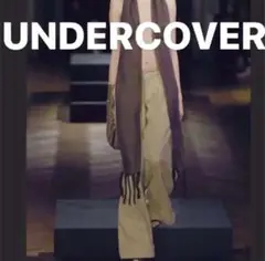 Undercover アンダーカバー ラメ ワイドパンツ　M ランウェイ使用品